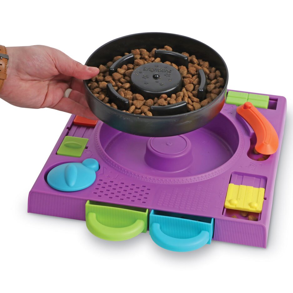 Jeux d'intelligence jeux de réflexion puzzle Brightkins Dj Doggo pour chien chat