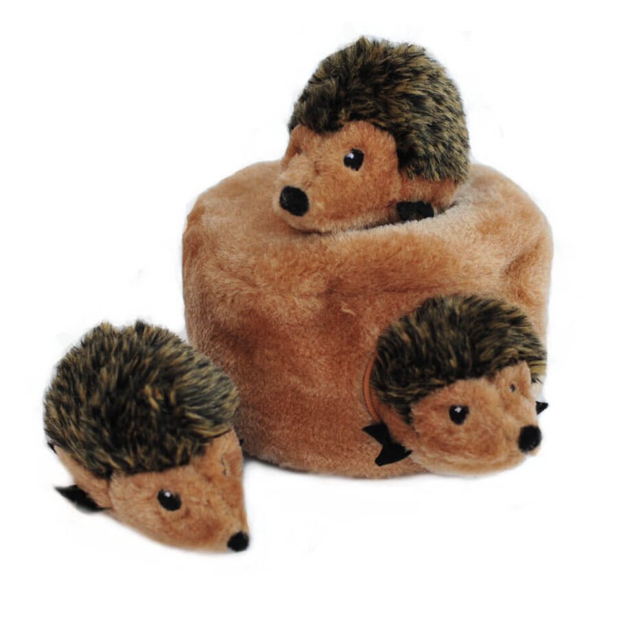 Jeu de cache-cache pour chien - Zippy Burrow Hérisson - Zippypaws