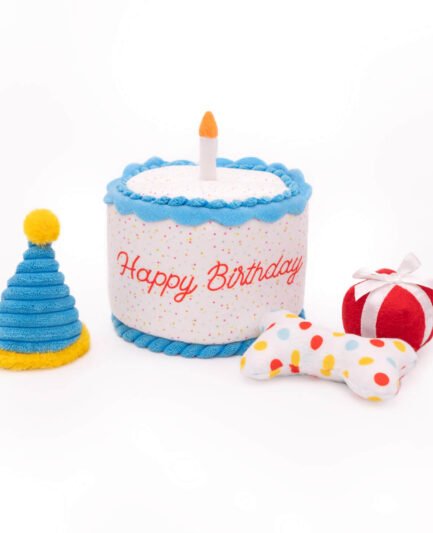Jouet d’occupation en peluche pour chien - Zippy Burrow Gâteau - ZippyPaws