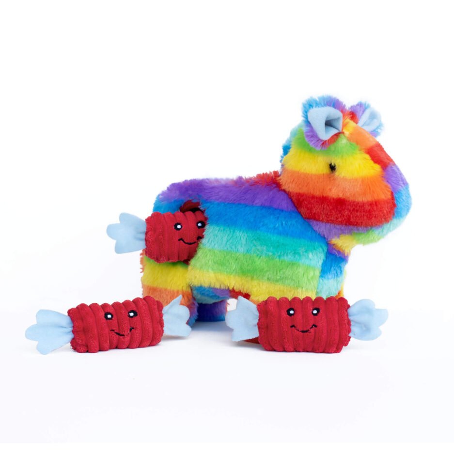 Jouet de fouille pour chien niveau intermédiaire - Zippy Burrow Piñata