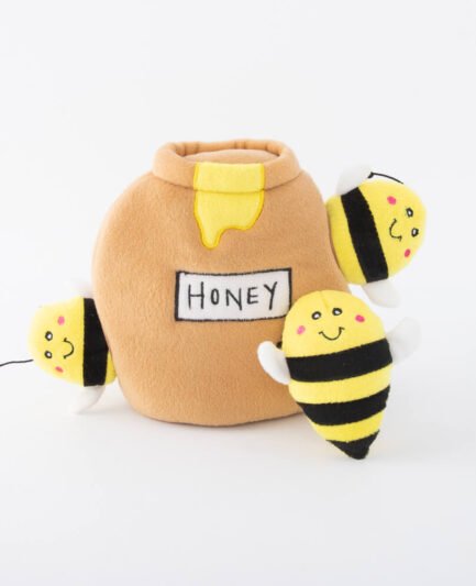 Peluche de recherche pour chien Zippy Burrow Pot de miel - Zippypaws