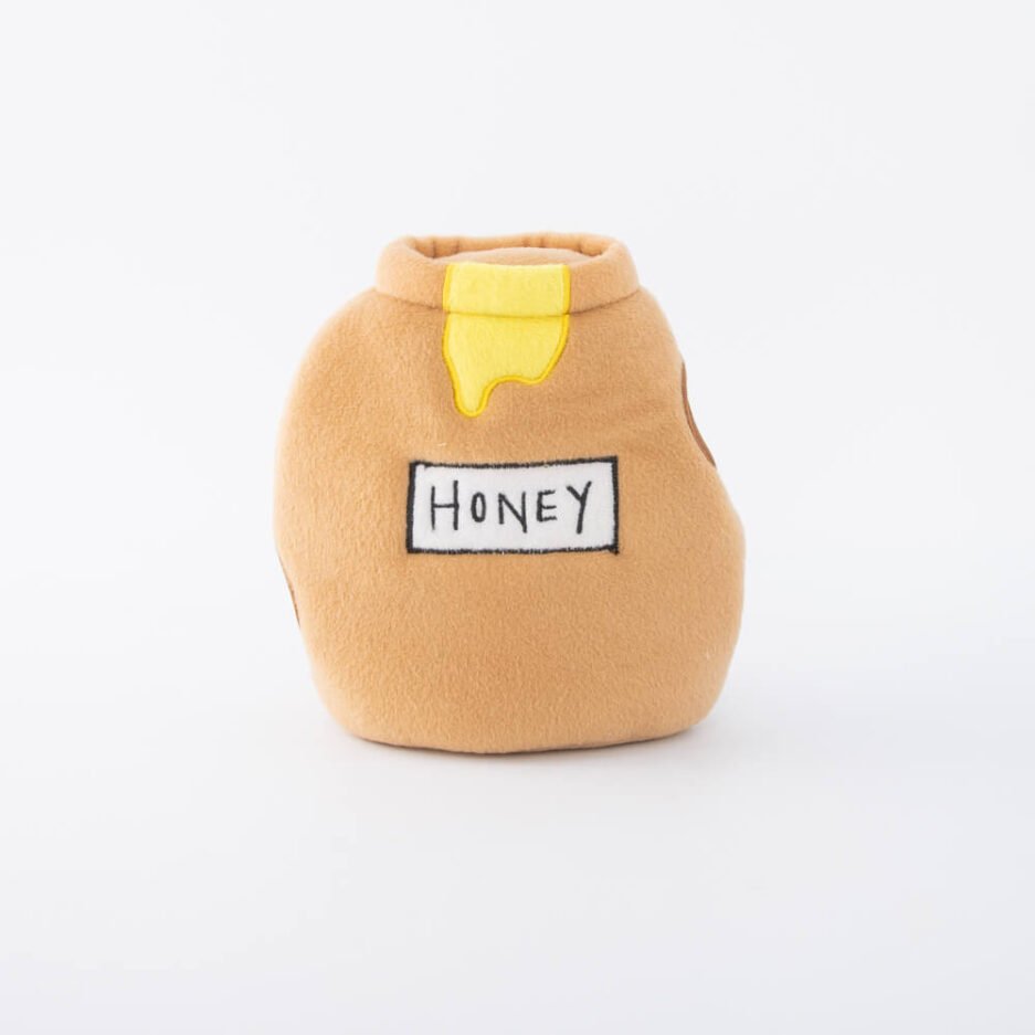 Peluche de recherche pour chien Zippy Burrow Pot de miel - Zippypaws