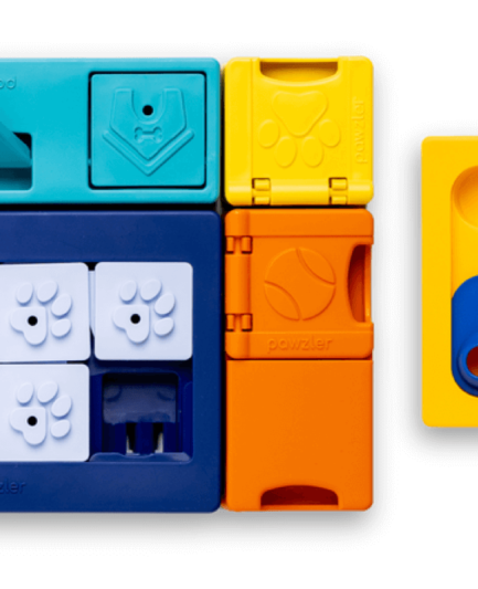 Nouveau jeu d'intelligence pour chiens, chats et NAC, Smarty Set de Pawzler