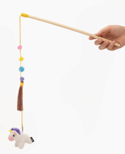 Canne à pêche Zippystick jouet pour chat