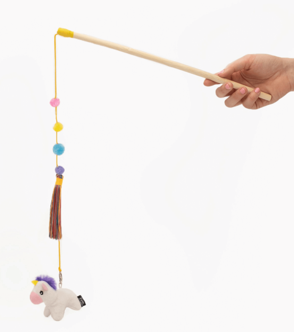 Canne à pêche Zippystick jouet pour chat