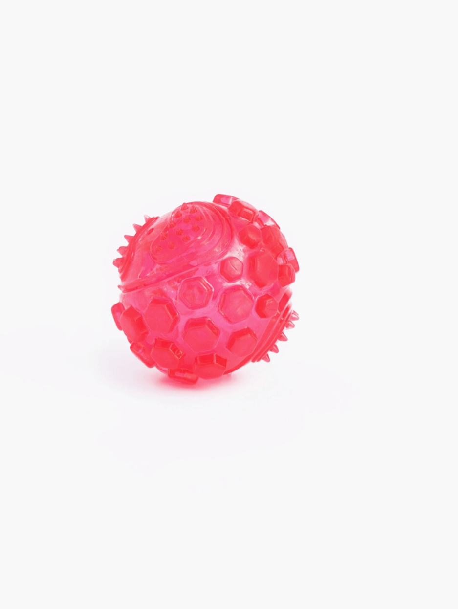 ZippyTuff Squeaker Ball - Jouet de Noël pour chien
