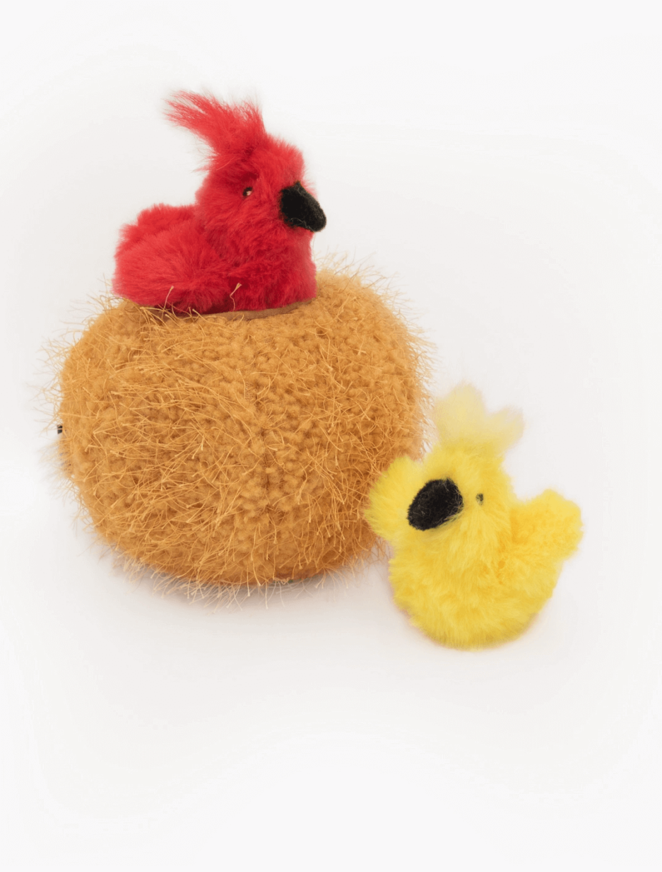 ZippyClaws® Burrow® - Oiseaux dans un nid - Jouet pour chat
