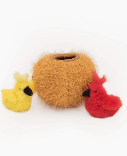 ZippyClaws® Burrow® - Oiseaux dans un nid - Jouet pour chat