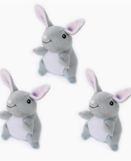 Miniz - Bunnies (pack de 3) - Jouet pour chien - Zippypaws