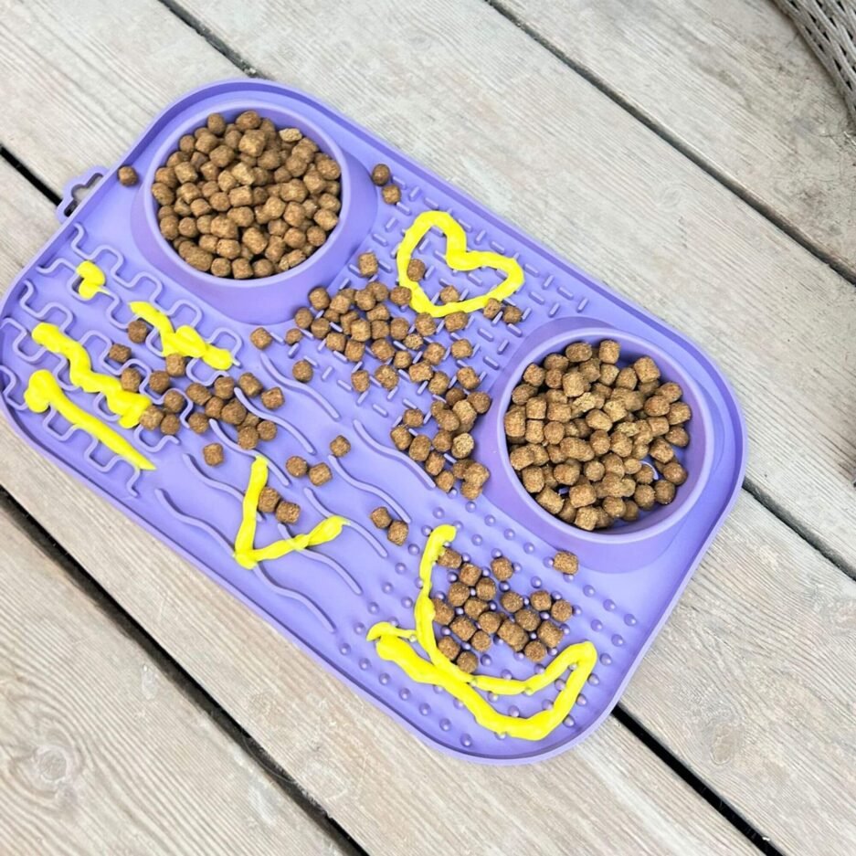 Préparation du tapis Fibooffet avant congélation
