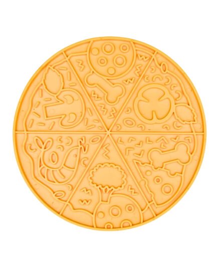 Tapis de léchage Pizza pour chien