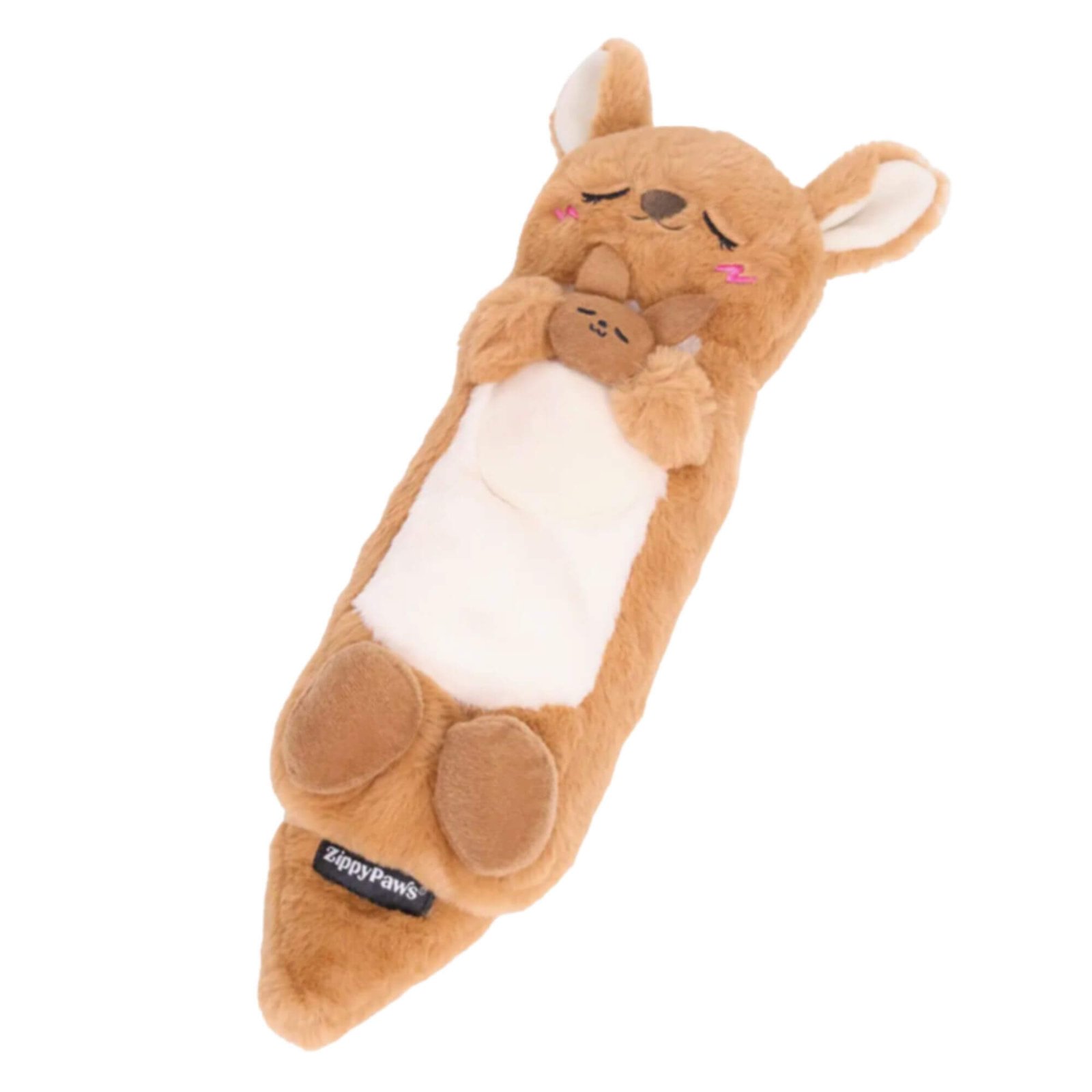 Jouet peluche pour chien silencieux jouet peluche pour chien kangourou ZippyPaws