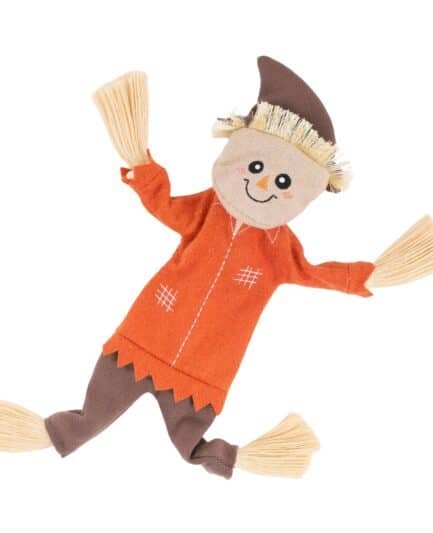 Jouet ecoZippy Stan l’épouvantail corde et couineur