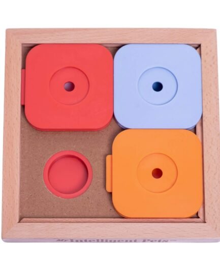 My Intelligent Dogs Jouet Chien Occupation Sudoku – Jouet Interactif Chien pour Entraînement Mental - Jeu Intelligence, Jouets pour Chiens Stimule Le Cerveau et Réduit l’Ennui - Medium Basic Color