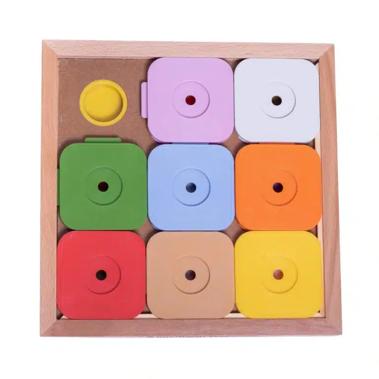 My Intelligent Dogs Jouet Chien Occupation Sudoku – Jouet Interactif Chien pour Entraînement Mental - Jeu Intelligence, Jouets pour Chiens Stimule Le Cerveau et Réduit l’Ennui - Medium Rainbow