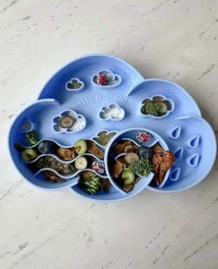 Gamelle anti-glouton pour chien, jouet d'enrichissement pour chiot, pour soulager le stress et l'anxiété de l'animal, Silicone de qualité alimentaire de Ollie b. good, alimentation lente pour chien, mangeoire lente pour chien