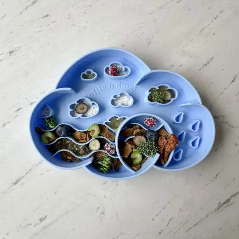 Gamelle anti-glouton pour chien, jouet d'enrichissement pour chiot, pour soulager le stress et l'anxiété de l'animal, Silicone de qualité alimentaire de Ollie b. good, alimentation lente pour chien, mangeoire lente pour chien