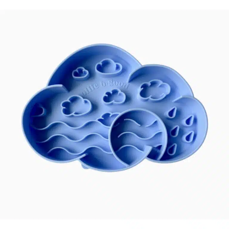 Gamelle anti-glouton pour chien, jouet d'enrichissement pour chiot, pour soulager le stress et l'anxiété de l'animal, Silicone de qualité alimentaire de Ollie b. good, alimentation lente pour chien, mangeoire lente pour chien