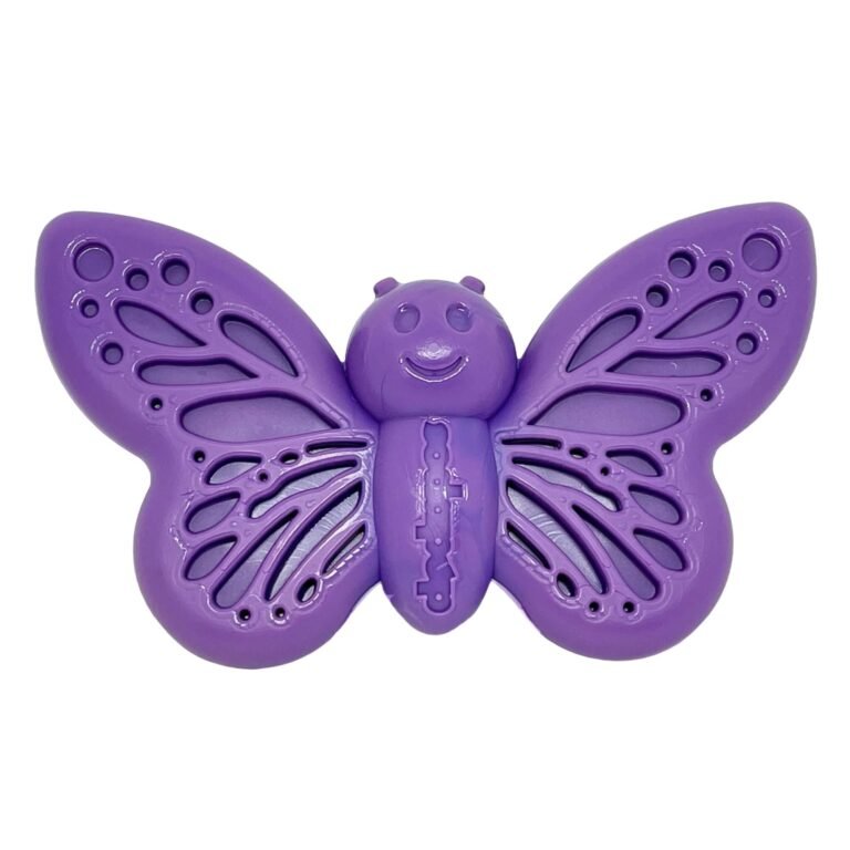 Papillon à mâcher chien ultra-résistant pour l'enrichissement canin et l'hygiène dentaire chien.