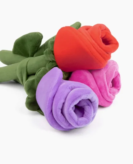 Jouet interactif chien Bouquet de roses
